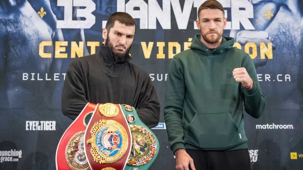 Artur Beterbiev and Callum Smith