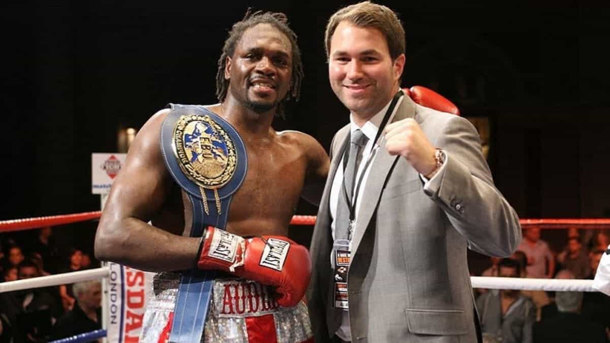 Audley Harrison and Eddie Hearn