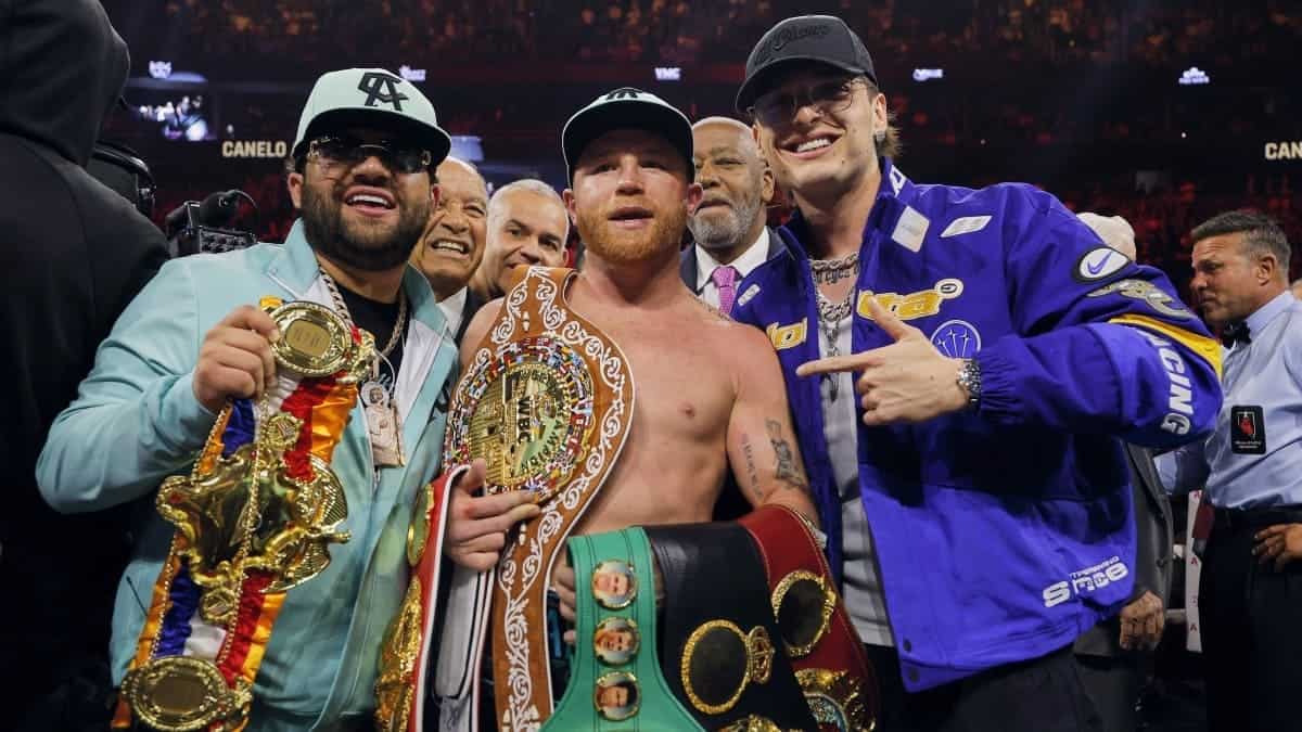 Canelo Alvarez belts 2024