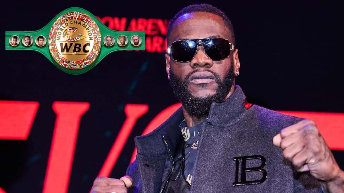 Deontay Wilder WBC title