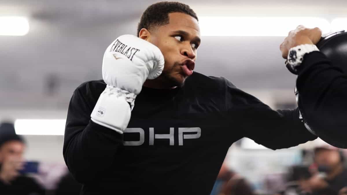 Devin Haney workout 2024