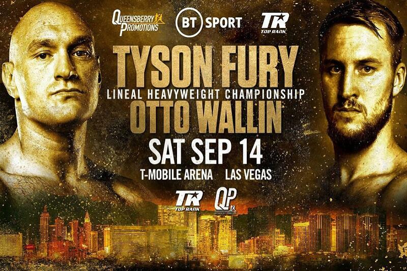 Tyson Fury Otto Wallin