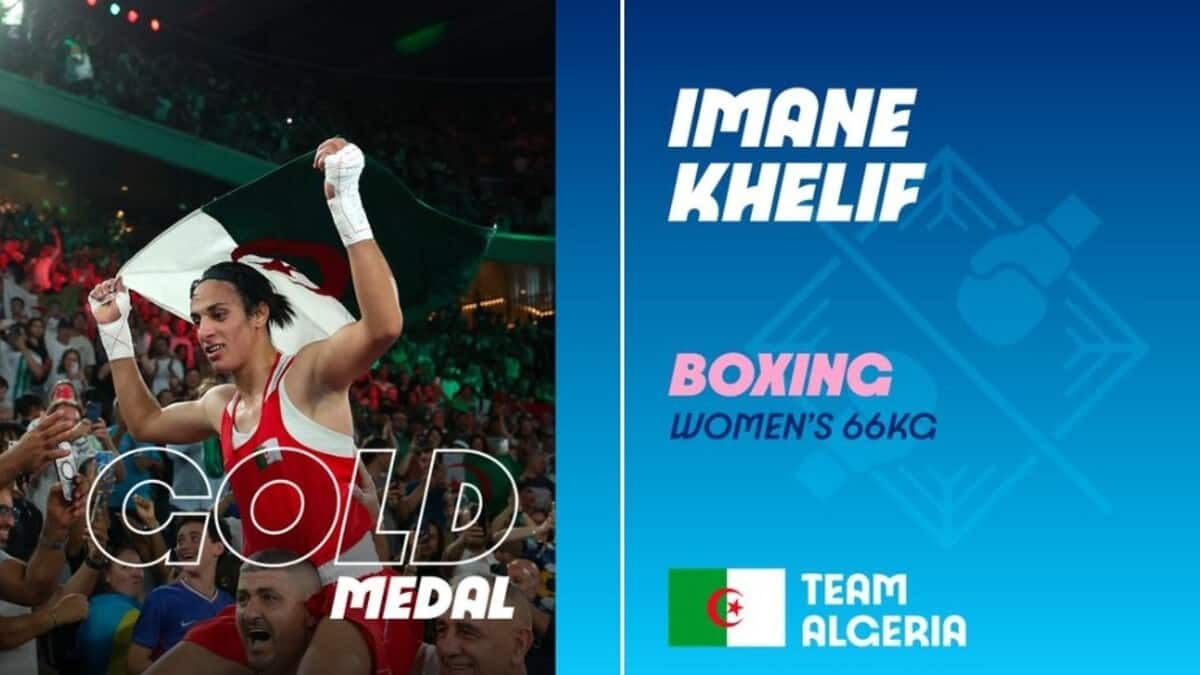 Imane Khelif gold medal in Paris 2024