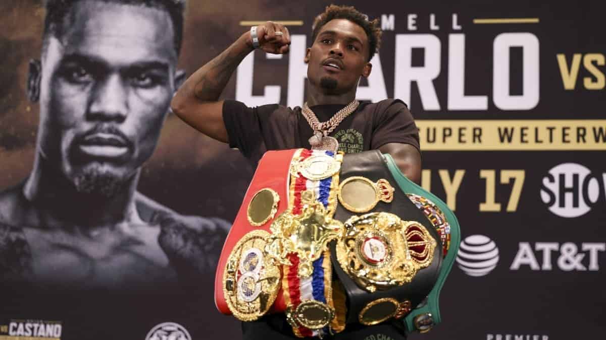 Jermell Charlo world title belts