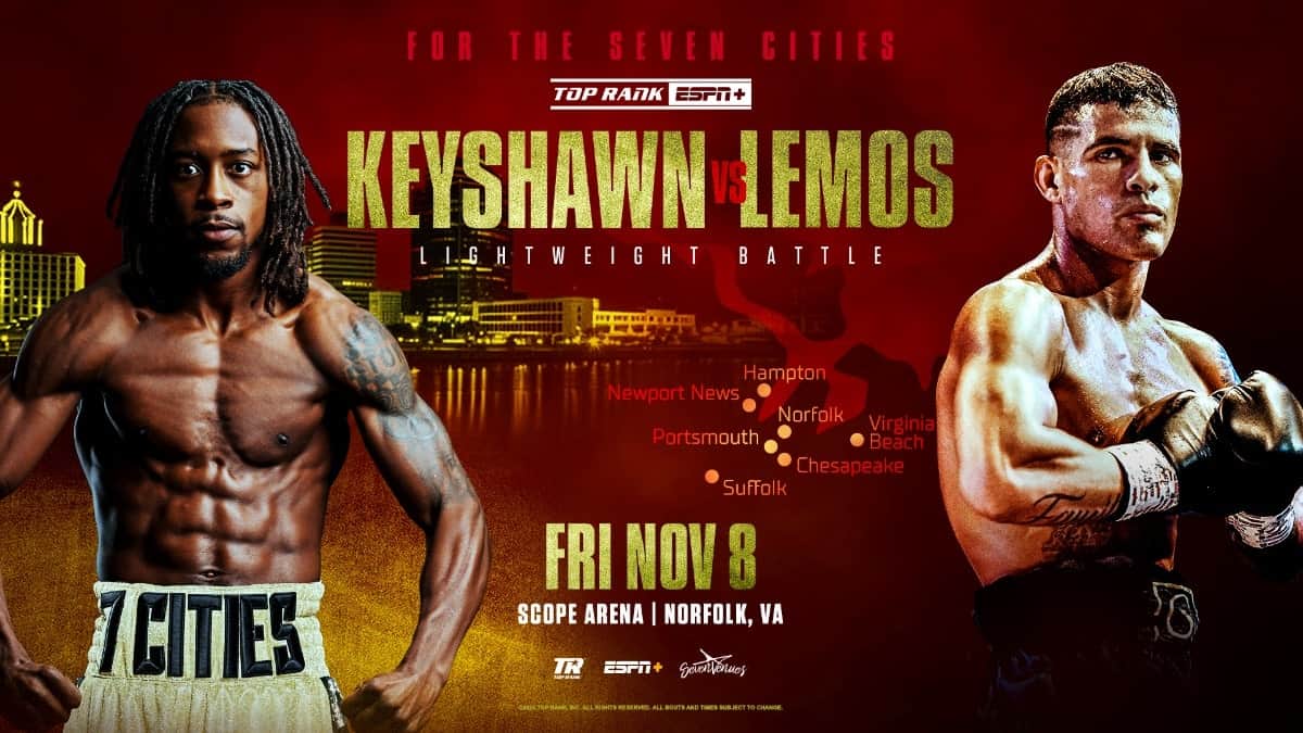 Keyshawn Davis vs Lemos and Brian Norman Jr