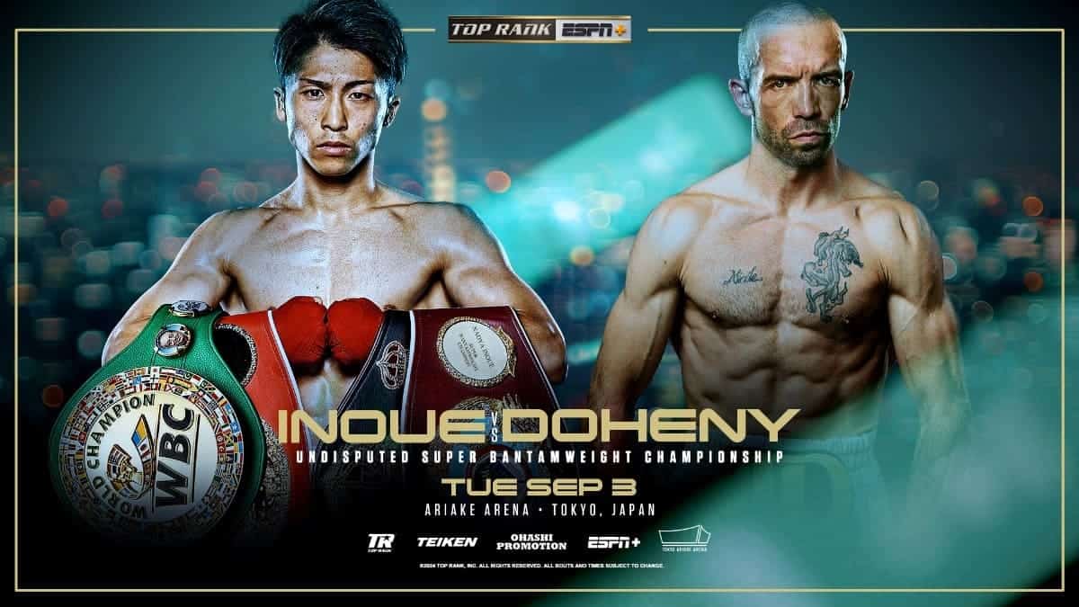 Naoya Inoue vs TJ Doheny