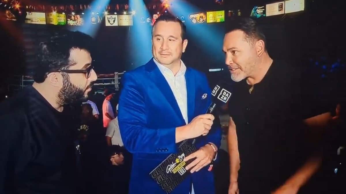 Oscar De La Hoya and Turki Alalshikh agreed Crawford vs Ortiz