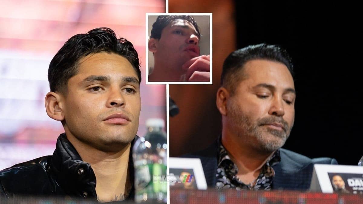 Ryan Garcia and Oscar De La Hoya FBI CIA