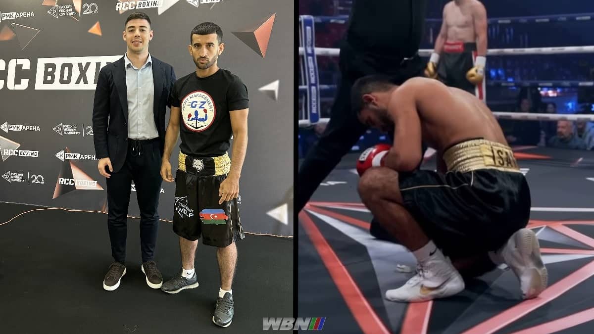 Seymur Isayev knocked out body shot